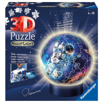 Puzzle 3D Świecąca Kula: Astronauta